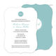 Lagoon Circle Initials Invitations Image 7 of 11